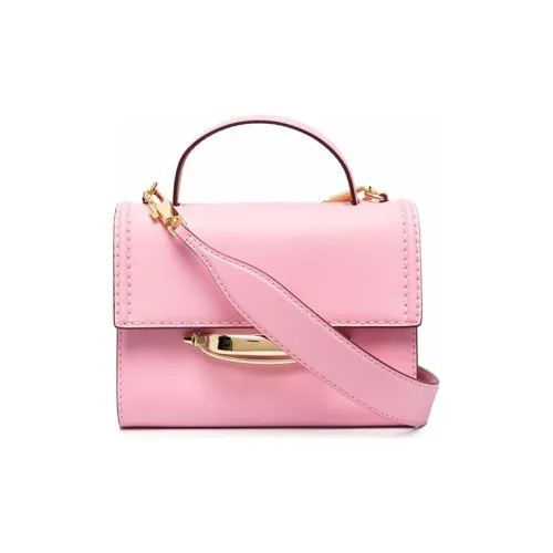 Alexander McQueen Сумка из коровьей кожи Женская Розовая