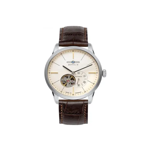 ZEPPELIN Автоматический Механический Механизм Мужские Часы 40mm*12mm Белый