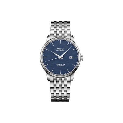 Mido Автоматический Механический Механизм Мужские Часы Baroncelli 40 мм Синий