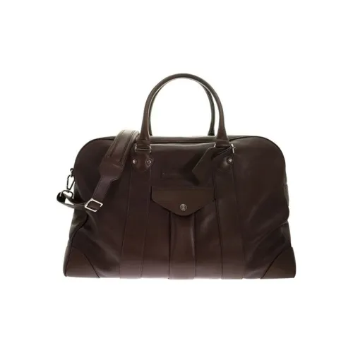 BRUNELLO CUCINELLI Кожа Ручная Сумка Сумка через плечо Женская Коричнево-Красная