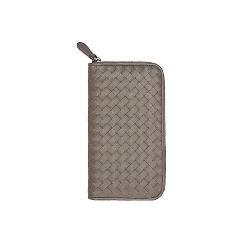 Bottega Veneta Кожа Кошелек Женские Серый