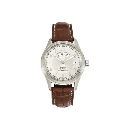 IWC Автоматический Механический Мужской Часы Pilot Collection 39 мм Серебряные