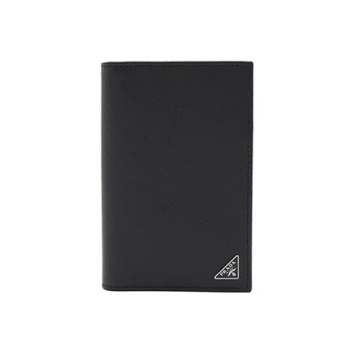 PRADA Мужской кошелек из кожи черный