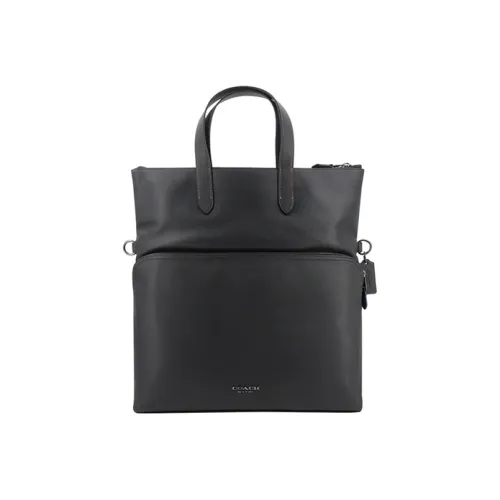 COACH Graham Кожа Сумка Большая Мужская Черная