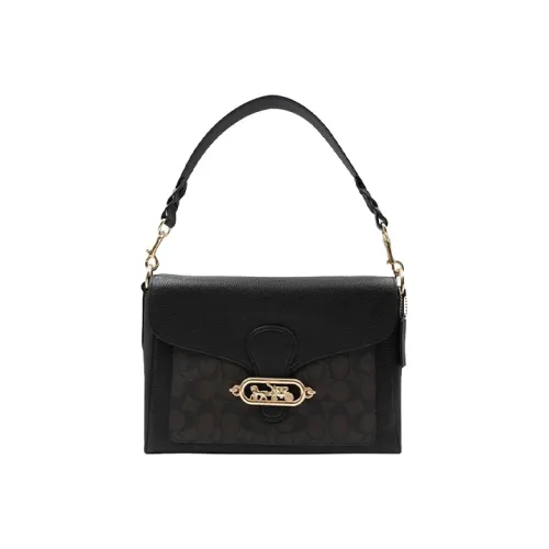 COACH Нефритовый PVC с кожаными вставками Dionysus Сумка на плечо Портативная сумка через плечо Сумка через плечо Женская