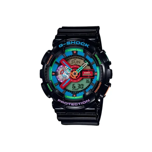 CASIO Кварцевый механизм пластиковый ремешок часы для мужчин черный циферблат