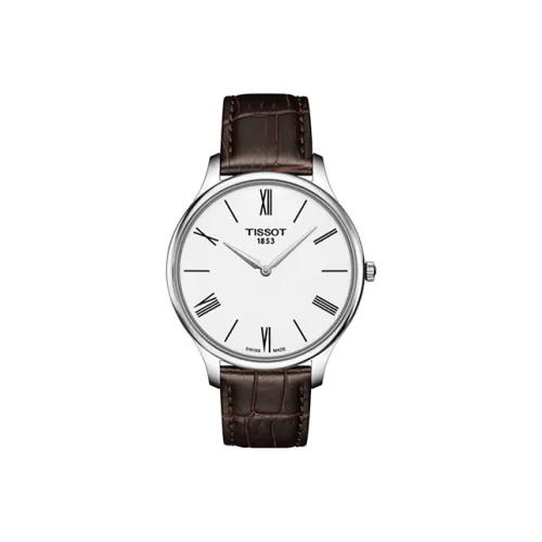 TISSOT Junya Collection Кварцевый механизм Мужские часы Циферблат 39 мм Белый T063,409.16,018.00