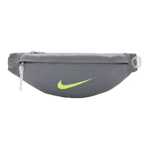 Nike Ткань Sling Сумка Сумка через плечо Бананка Обычный Унисекс Серый