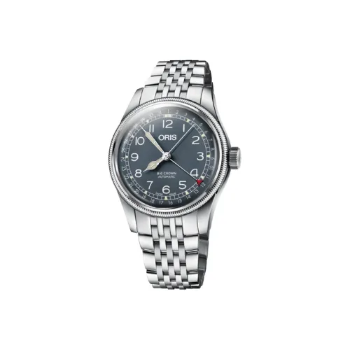 Oris Автоматический Механический Часы Мужские из Коллекции Aviation 40 мм Синий
