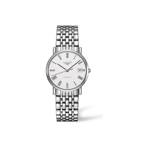 LONGINES Автоматический Механический Механизм Мужские Часы Boya Collection 34,5 мм Белые