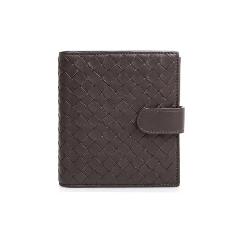 Bottega Veneta Bottega Veneta Luggage Collection Sheepskin Wallet Medium Women's Brown