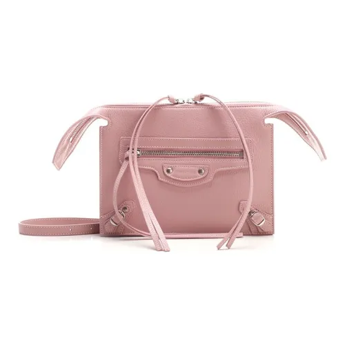 Balenciaga Телячья кожа Сумка через плечо Мини Женская Розовая