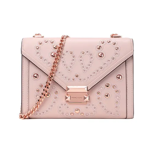 MICHAEL KORS MICHAEL KORS Handbag Collection Whitney Сумка через плечо из кожи сумка на плечо большая нежно-розовая женская