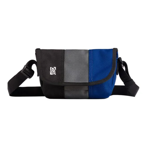 Timbuk2 Холст Курьерская Сумка Сумка через плечо Мини Унисекс Металлический Серый Богатый Кобальтовый Синий