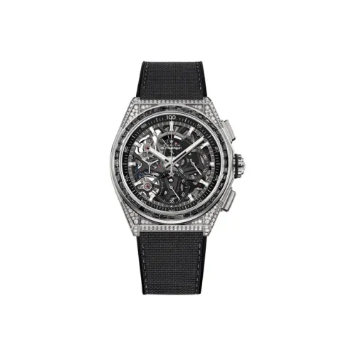 Zenith Автоматический Механический Часы Мужские из Коллекции DEFY, 44 мм, Черный