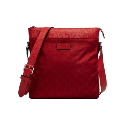 GUCCI Полиэстер Сумка через плечо Сумка на плечо Мужская Красная