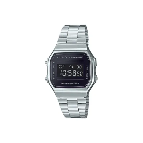 CASIO VINTAGE Series Кварцевый механизм нержавеющая сталь ремешок часы унисекс черный циферблат