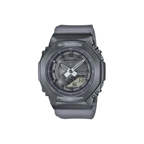 CASIO Midnight Mist Theme Collection Кварцевый механизм Смольный ремешок Часы Женские Серый циферблат