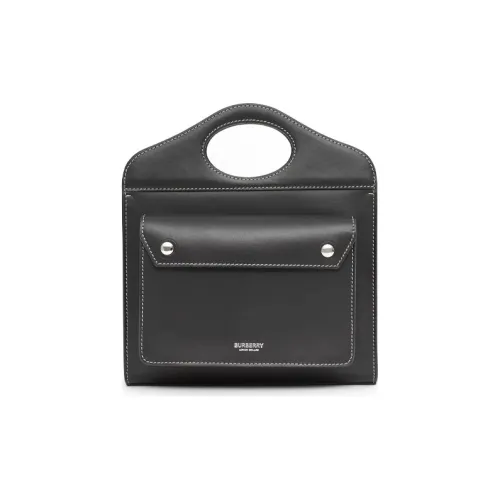 Burberry Карманная сумка кожа тоут сумка сумка для покупок карманная сумка сумка через плечо сумка мини женская черный