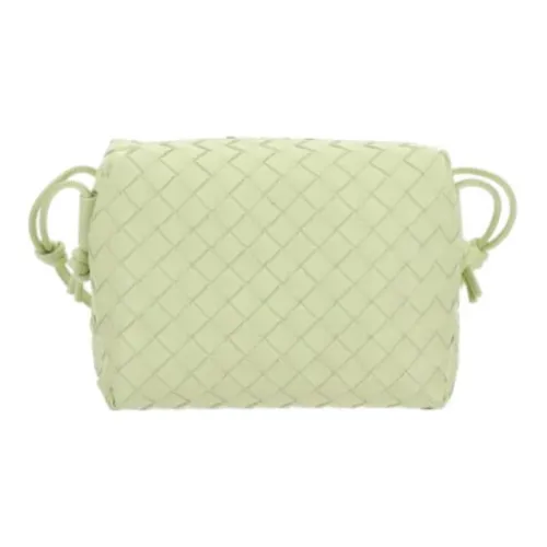 Bottega Veneta Loop кожа Camera сумка сумка для хранения ручная сумка на плечо мини женская зеленая