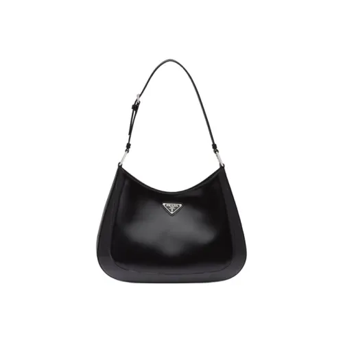 PRADA Сумка через плечо из кожи женская черная