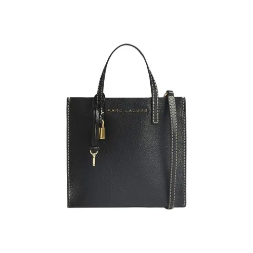 MARC JACOBS Кожа Тоут Коммутирование Сумка Сумка через плечо Сумка Мини Женская Черная