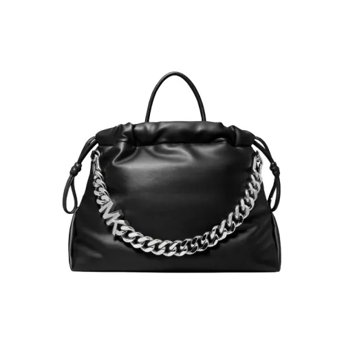 MICHAEL KORS Lina Искусственная кожа Тоут Сумка Сумка для покупок Сумка среднего размера Женская Черная