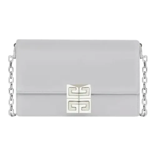 Givenchy Сумка через плечо из коровьей кожи женская серая