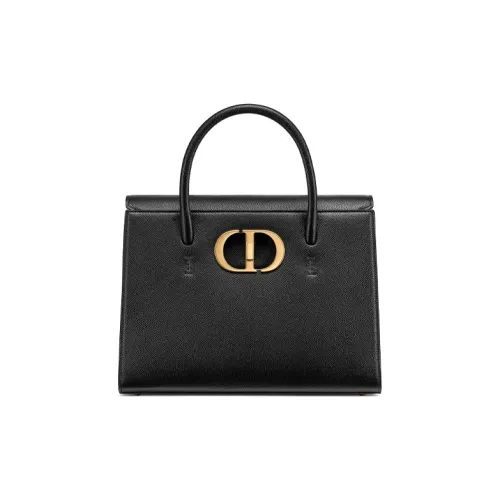 DIOR Телячья кожа Сумка через плечо Большая Женская Черная