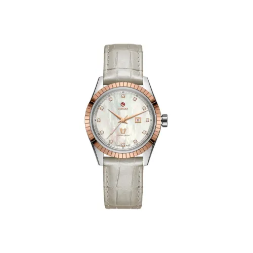 RADO Heritage Collection Автоматический Механический Механизм Женские Часы 35 мм Жемчужная Раковина Циферблат