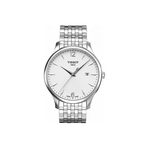 Tissot Junya Collection Кварцевый механизм Мужские часы Циферблат 42 мм Серебристый корпус из нержавеющей стали