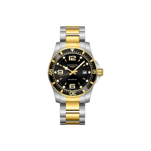 LONGINES Quartz Механизм Мужские часы Comcast Diving Collection 41 мм Черные