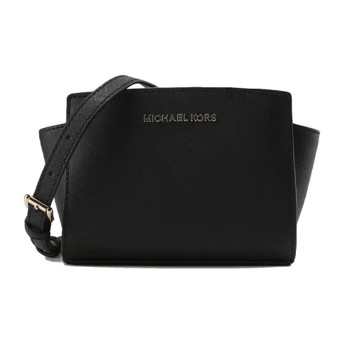 MICHAEL KORS Selma Коровья кожа Сумка через плечо Женская Черная
