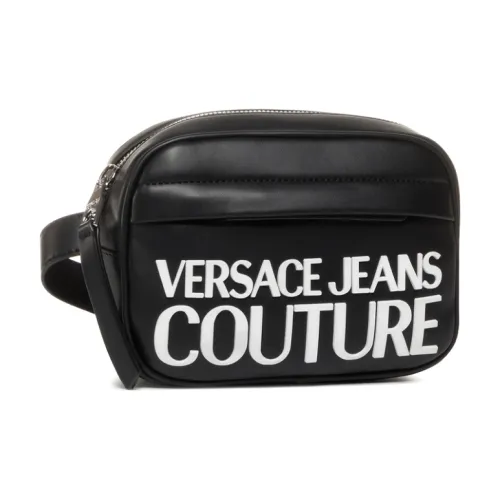 VERSACE JEANS COUTURE Искусственная кожа Бананка Женская Черная