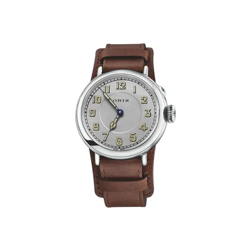 Oris Механический механизм Мужские часы Aviation Collection 40 мм Белые
