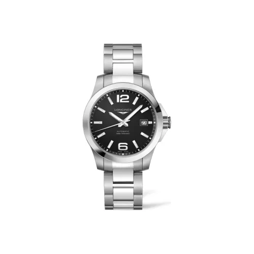 Longines Comcast Collection Автоматический Механический Механизм Мужские Часы 39 мм Черный Циферблат