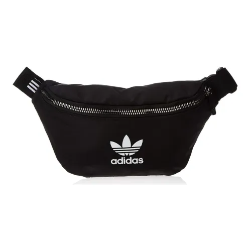 Adidas Originals Полиэстер Sling Сумка Сумка через плечо Бананка Обычный Унисекс Черный