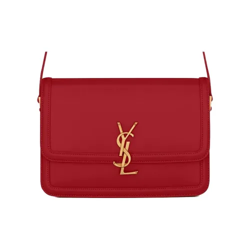 SAINT LAURENT Solferino Кожа Tofu Сумка через плечо Сумка на плечо Сумка через плечо Средний Женская Купид Красный