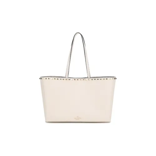 Valentino Коровья кожа Сумка Тоут Сумка Сумка для покупок Сумка на плечо Стандартная Женская Белая