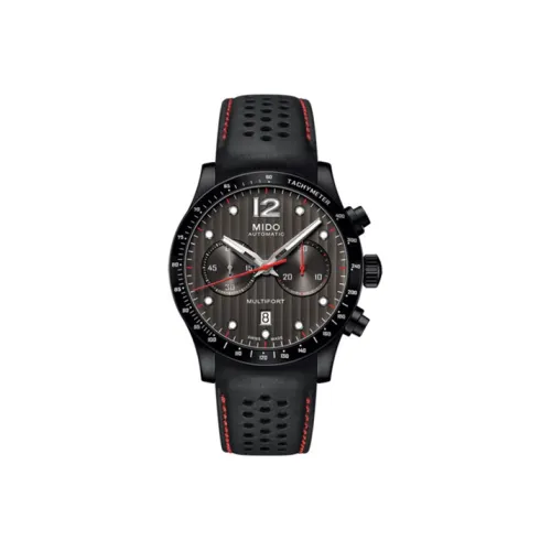 MIDO Автоматический Механический Механизм Мужские Часы Helm 44 мм Серый