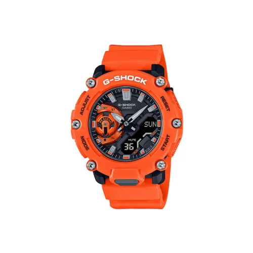 CASIO г Shock Collection Кварцевый механизм Смола Ремешок Часы 50,8*47,1 мм Мужские часы Черный циферблат GA 2200M 4A Человек