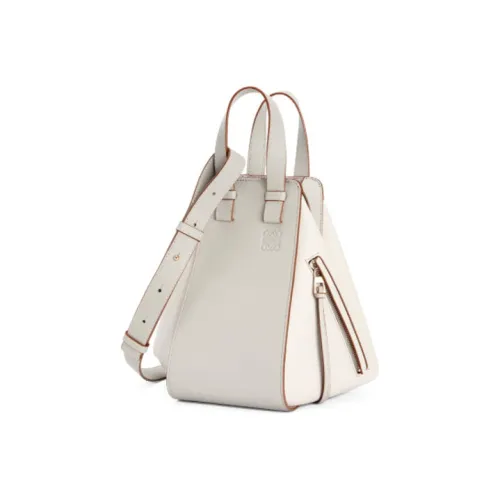 LOEWE Hammock Классическая сумка из коровьей кожи Hammock сумка через плечо маленькая сумка женская белая