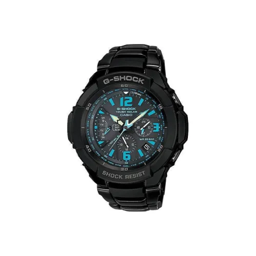 CASIO Solar Collection Кварцевый механизм нержавеющая сталь ремешок мужские часы черный циферблат