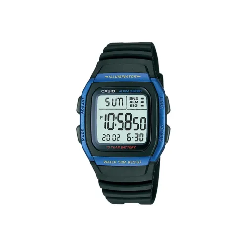 CASIO YOUTH Collection Кварцевый механизм Блок Смольный ремешок Часы Мужские Циферблат Серый