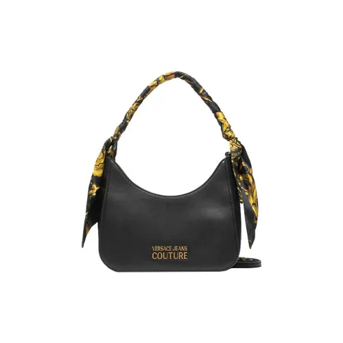 VERSACE JEANS COUTURE Кожа Сумка через плечо Сумка Женская Черная