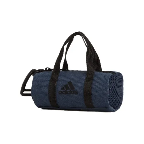 Adidas Полиэстер Сумка Стандартная Унисекс Темно-синий Черный