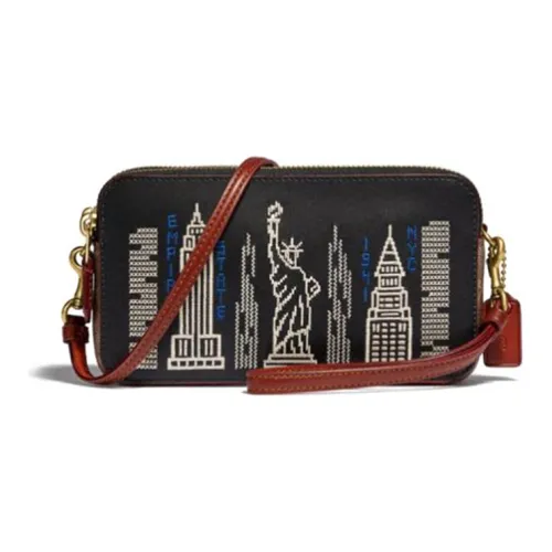 COACH Accordion Zip Сумки через плечо Женские