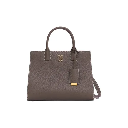 Burberry Сумка через плечо из коровьей кожи мини-сумка для женщин темно-серый коричневый