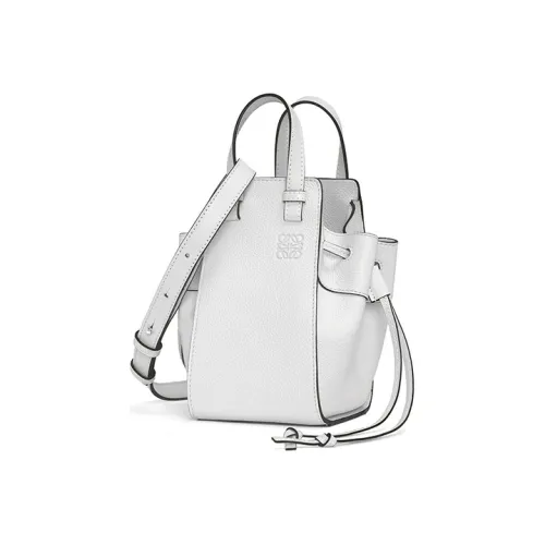 LOEWE Телячья кожа Сумка через плечо Мини Женская Белая