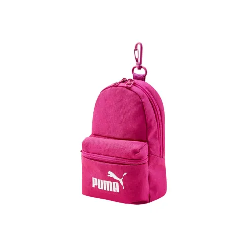 PUMA Ткань Хранение Мешок Key Pouch Монетница Мини Унисекс Розовый Красный